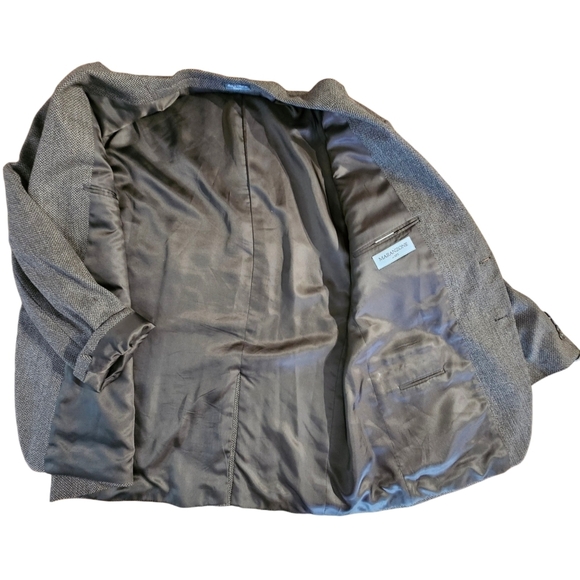 Maranzone by SFI Laime Wool Multi Colored Tweed Sports Coat Size 42L - Picture 8 of 16